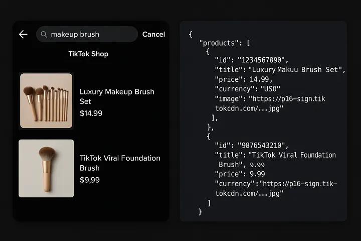 How to Search and Scrape TikTok Shop Products