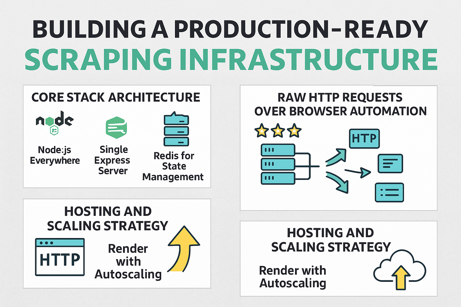 scraping infrastructure of scrape creators